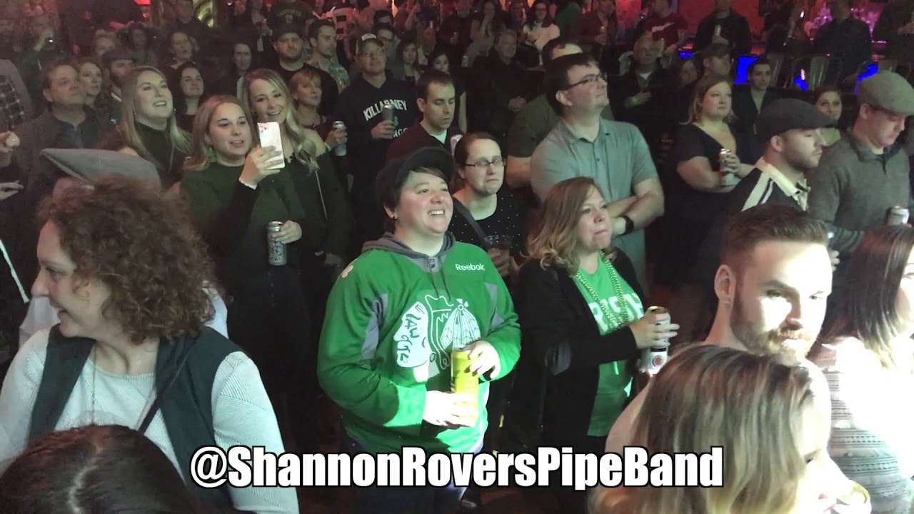 Shannon Rovers Irish Pipe Band March 2020 H.O.B. Chicago