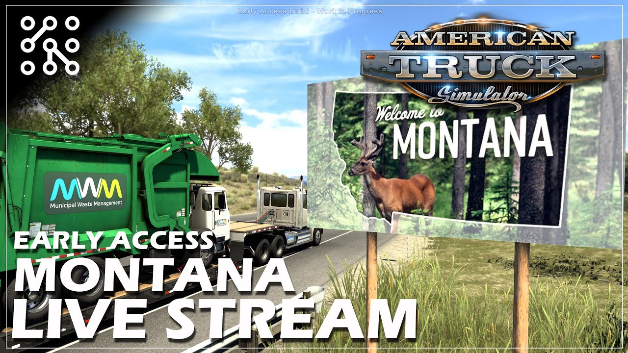 MONTANA - Early Access | AMERICAN TRUCK SIMULATOR 2 CZ | Lets play | Česky