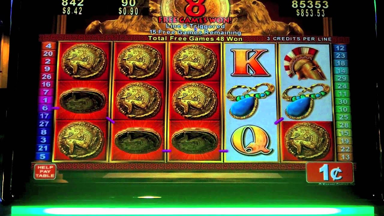 Konami - Roman Tribune Slot MEGA bonus win - SugarHouse Casino - Philadelphia, PA
