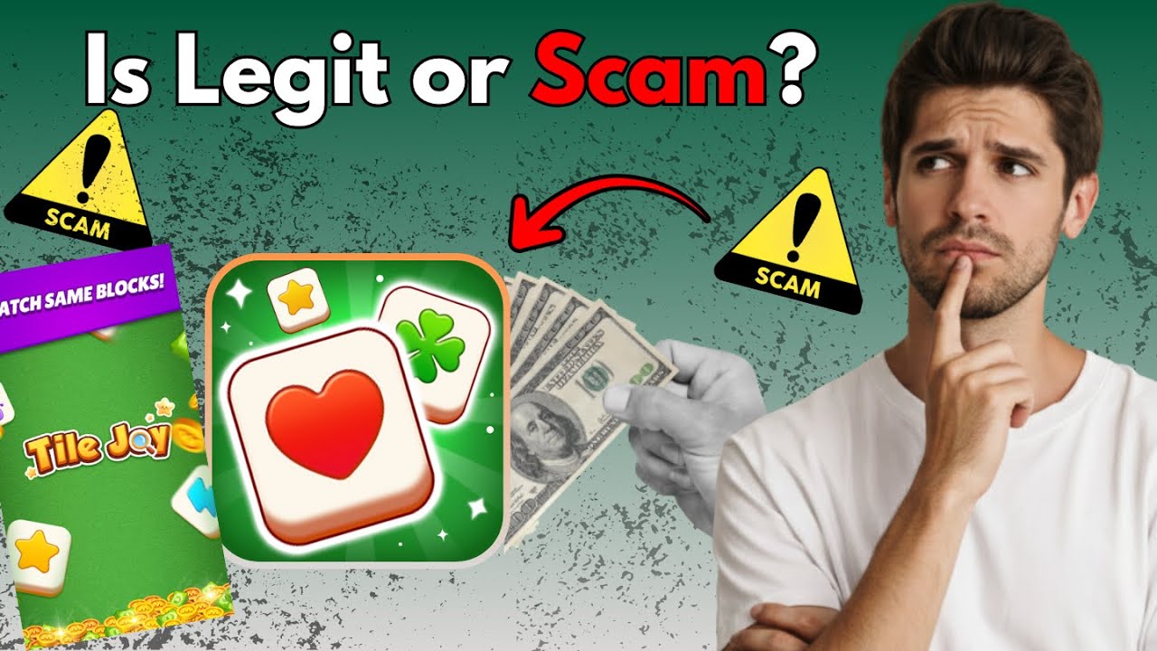 Tile Joy Review &ndash; Real Cash Game or Total Scam?