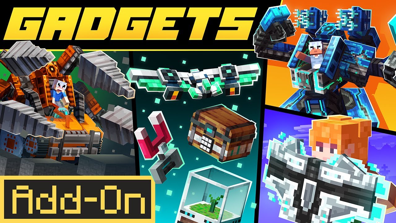 This Minecraft Bedrock Addon Adds 52 INSANE Survival Gadgets