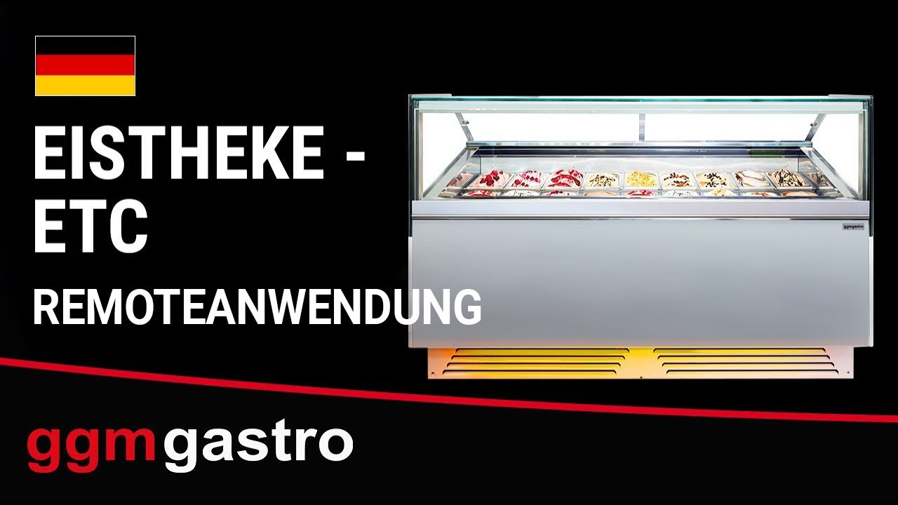 Eistheke ETC Remoteanwendung - GGM Gastro