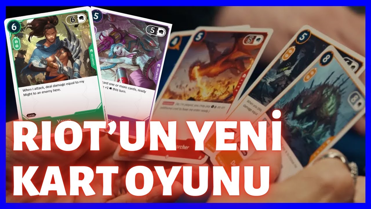RİOT'UN YENİ FİZİKSEL KART OYUNU! Project K Tepki ve İlk İzlenim