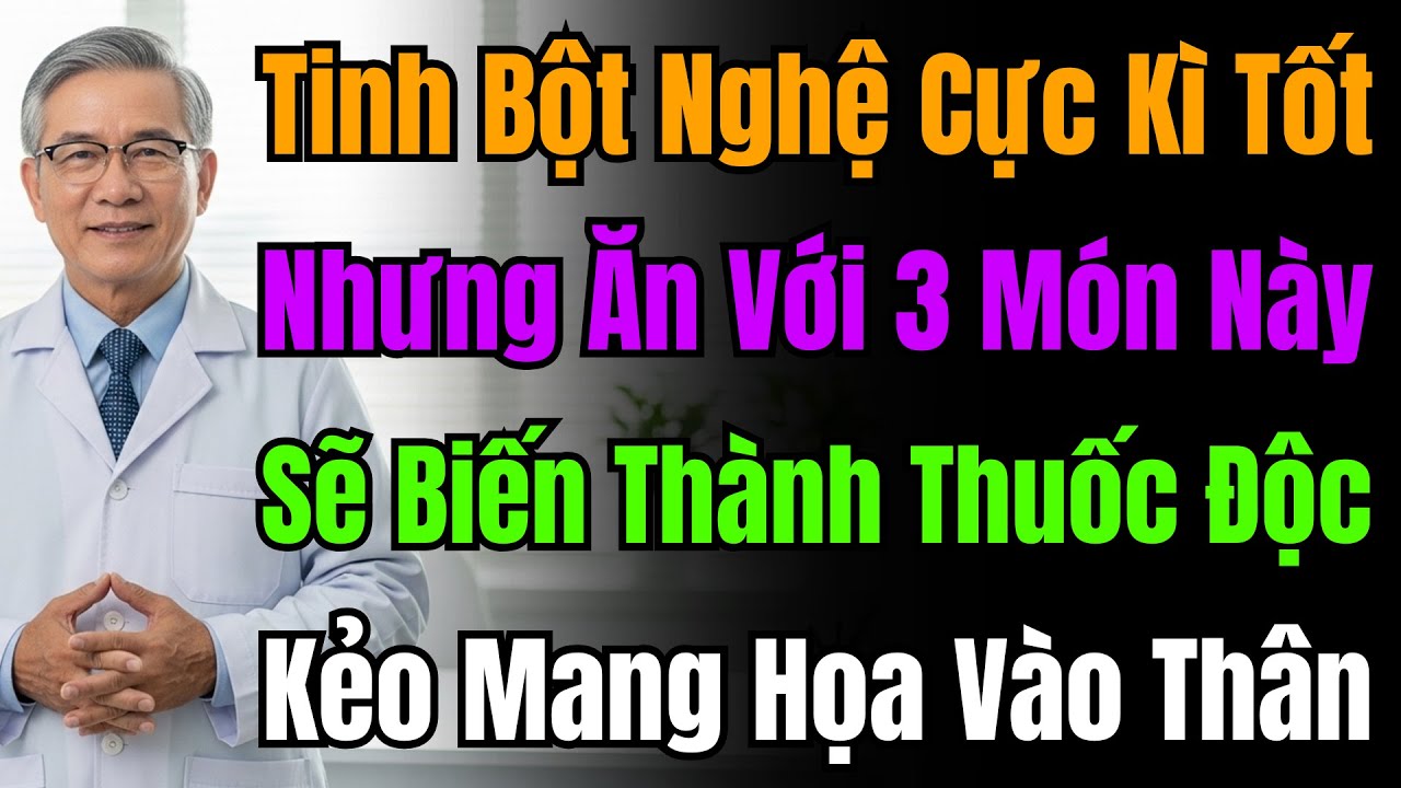Bác Sĩ Cảnh Báo: Tuyệt Đối Không Ăn Nghệ Cùng 3 Thứ Này Vì Có Thể Gây Hại Nghiêm Trọng Sức Khỏe.
