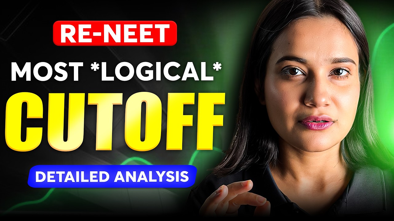RE-NEET 2026 Most Logical Cutoff | Detailed Analysis | Anjali Singh