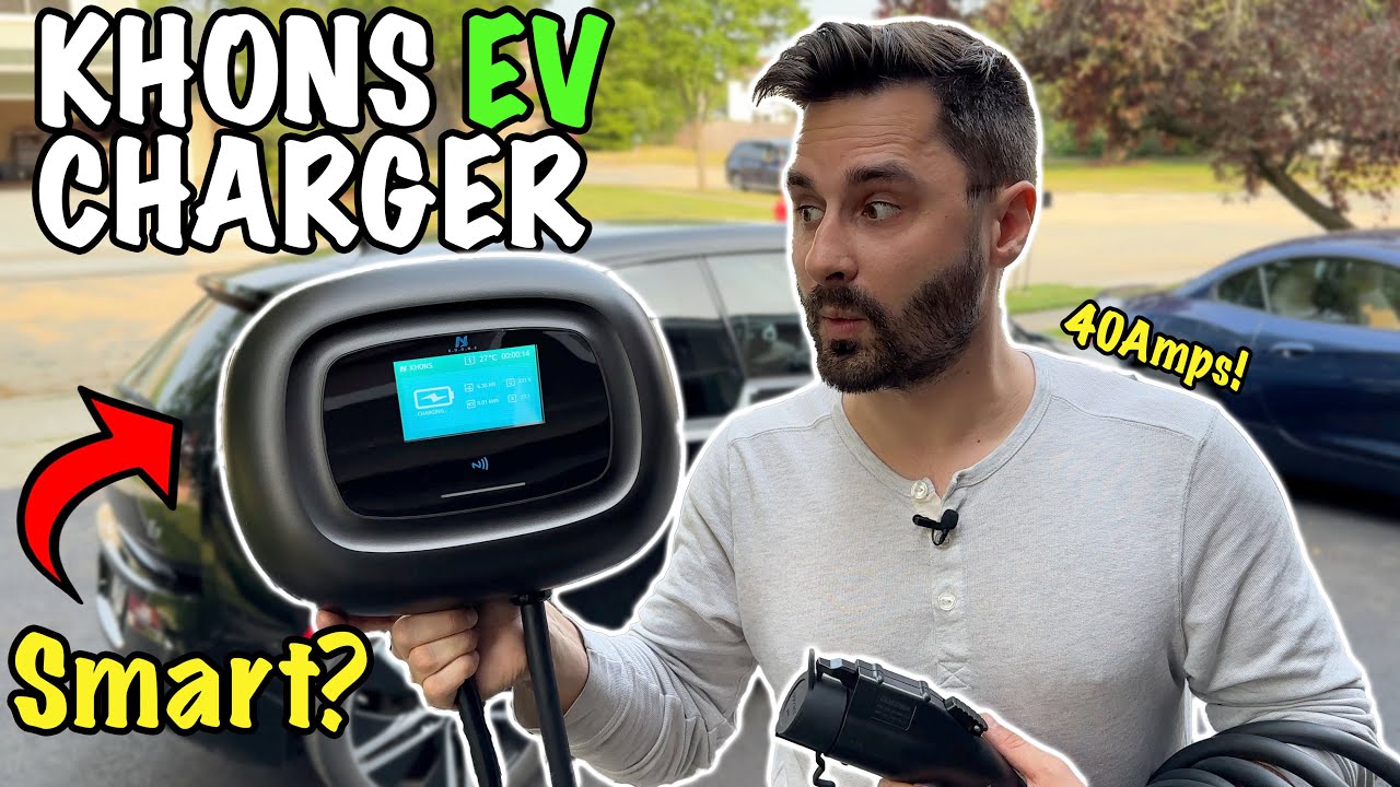 KHONS 40A Smart EV Charging Station