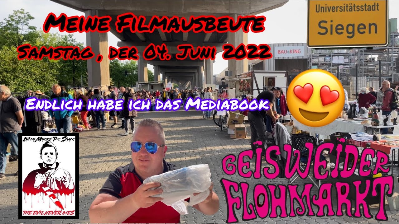 Mein Flohmarkt Update / Siegen- Geisweid / Endlich habe ich diesen Lucio Fulci Film im Mediabook 😍
