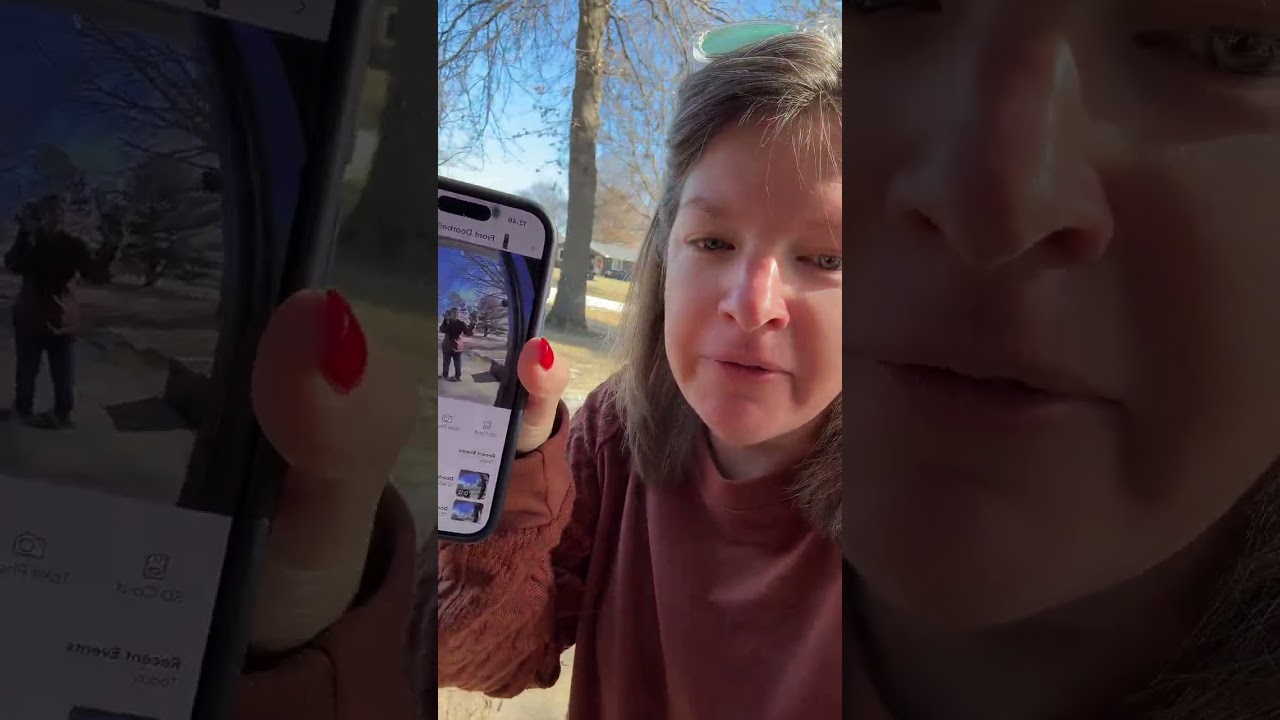 Camera for front door doorbell 