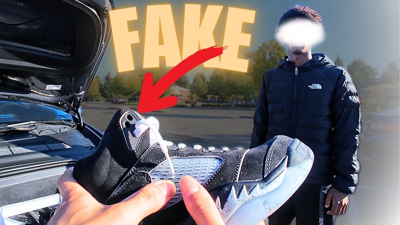 Он пытался продать мне поддельные кроссовки Jordan!