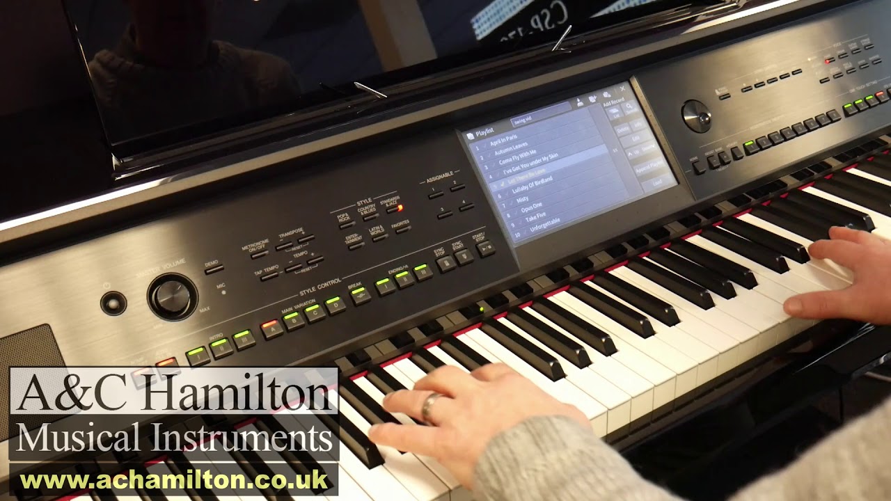 Yamaha CVP809 Jazz Styles Demonstration