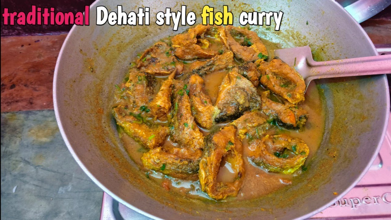 Traditional Fish curry in home | Ghar me banaye Aaj fish curry @Crazywalaboys