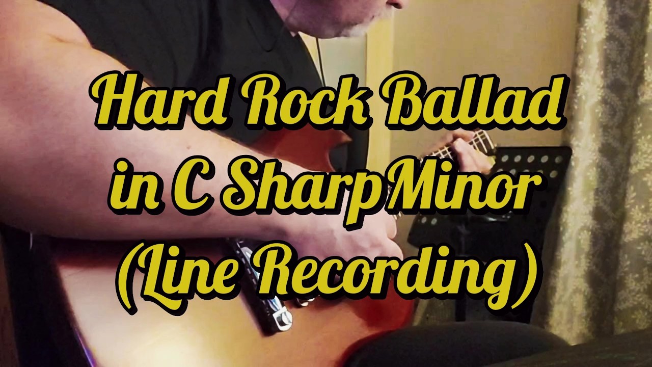 Diego Instrumental 404 (H 870) Hard Rock Ballad in C Sharp Minor (Line Recording)