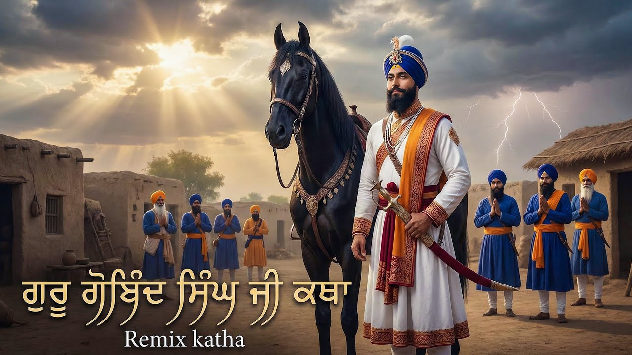 ਧੰਨ ਗੁਰੂ ਗੋਬਿੰਦ ਸਿੰਘ ਜੀ ਕਥਾ 🪯 | Guru Govind Singh ji | remix Katha