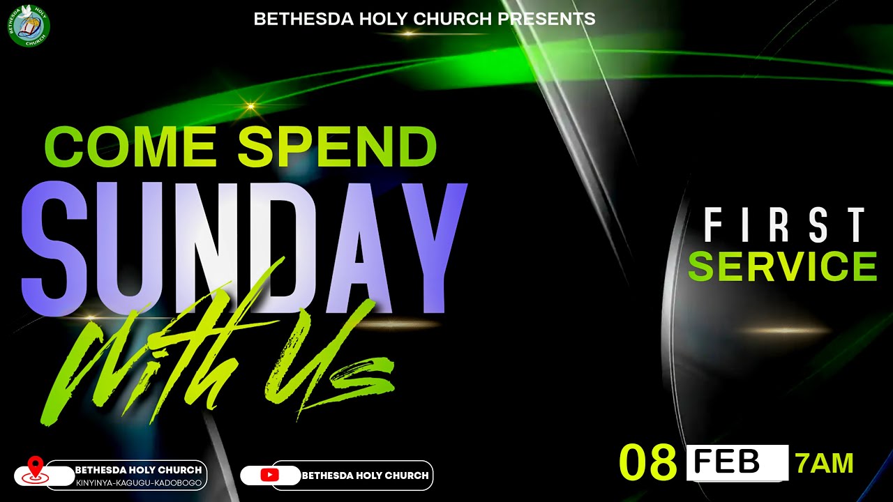 🔴LIVE : SUNDAY FIRST SERVICE ON 8/02/2026