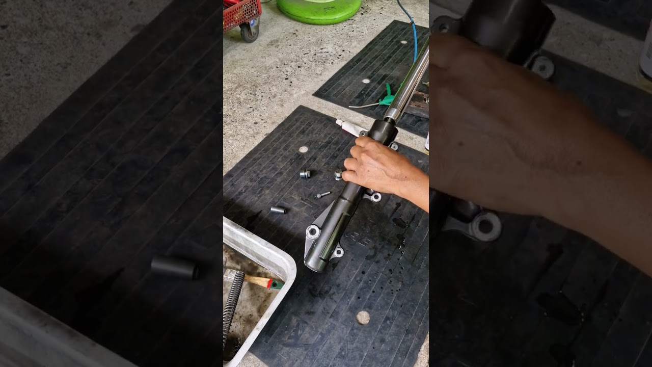 เปลี่ยนซีลโช้คหน้า #pcx150