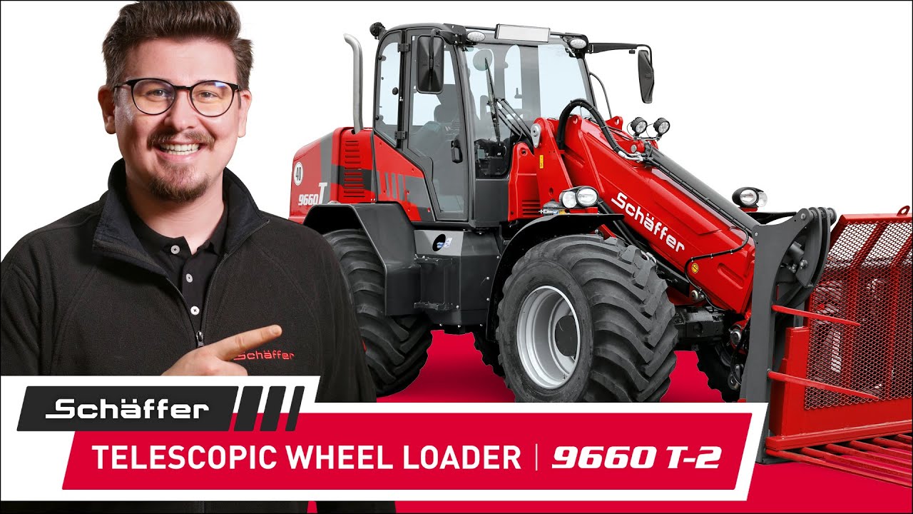 Schäffer Telescopic Wheel Loader 9660 T-2 – Walk-around EN