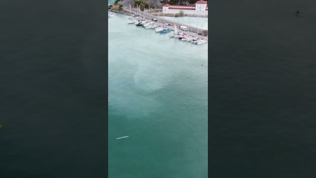 Methana w Grecji, mlecznobiałe wody termalne