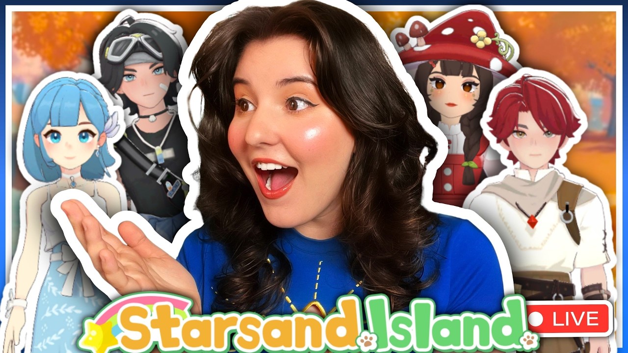 Exploring FALL in STARSAND ISLAND 💫🍂 | Early Access Gameplay