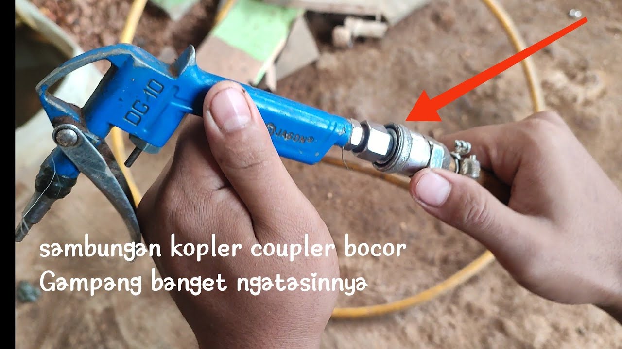 Cara Mengatasi Sambungan Angin Kompresor bocor