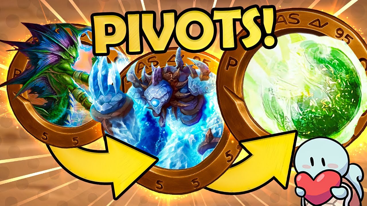 The SICKEST Pivots You'll EVER See! | Hearthstone Battlegrounds