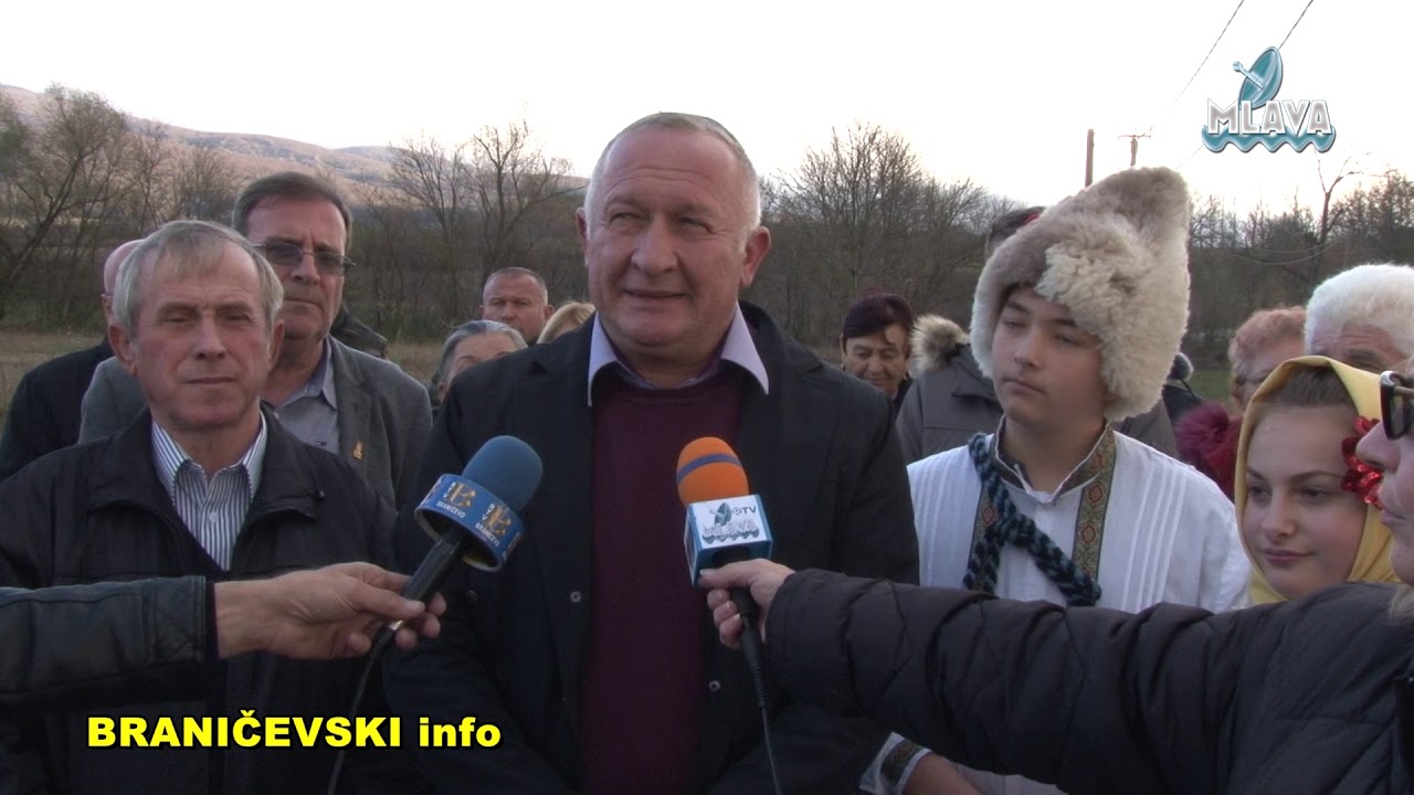 Stamnica, Vitovnica, otvaranje novoasfaltiranih putnih pravaca (RTV MLAVA 25.11.2019.)