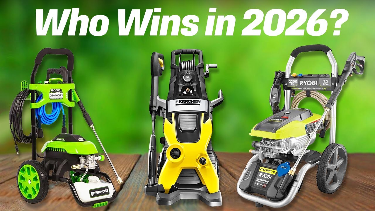 Best Electric Pressure Washer 2026 [don’t buy one before watching this]