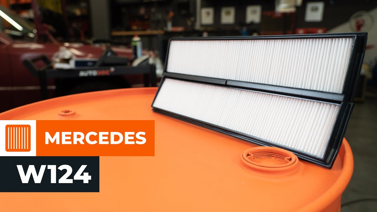 Jak wymienić filtr kabinowy MERCEDES W124 [PORADNIK AUTODOC]