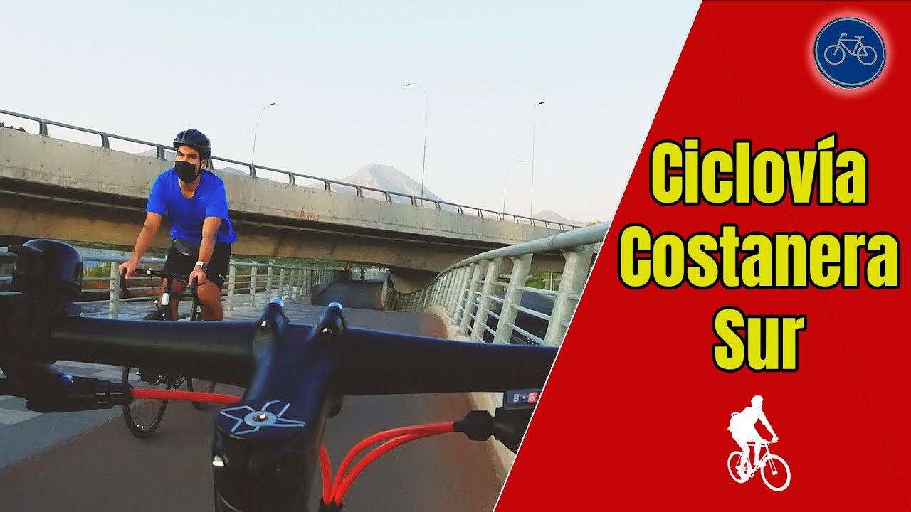 Ciclovias de Santiago: COSTANERA SUR