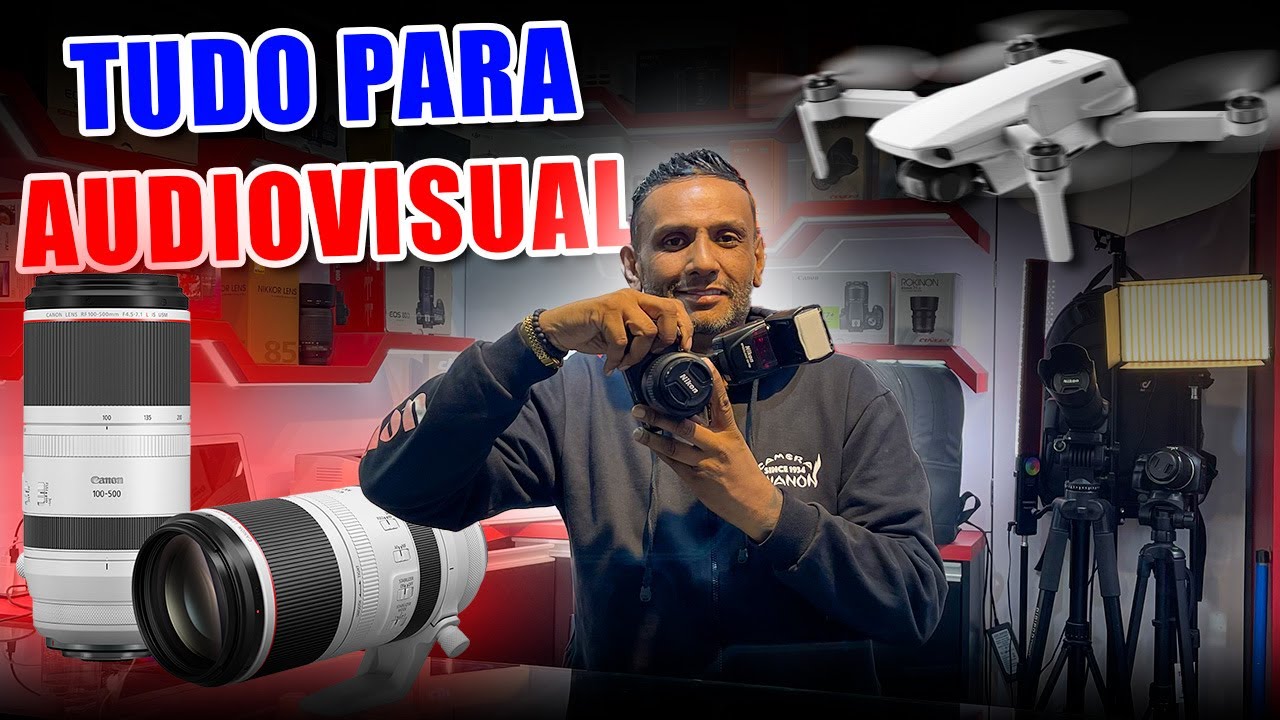 A Maior Loja de Equipamentos Audiovisual da Santa Ifigênia | Drone, Câmeras e muito mais