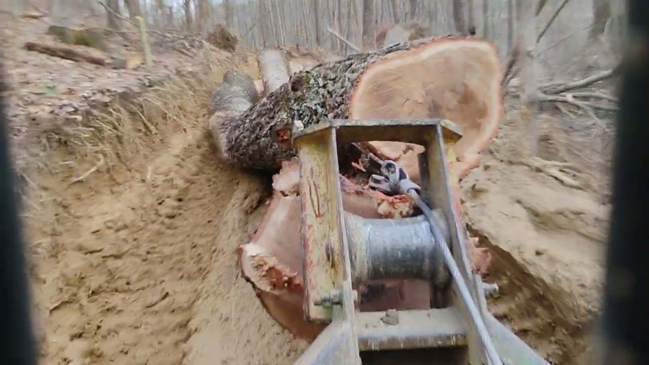 Eastern KY Logging rear view on 450 Timberjack #logging #timberjack #cummins #bluecollarlogger