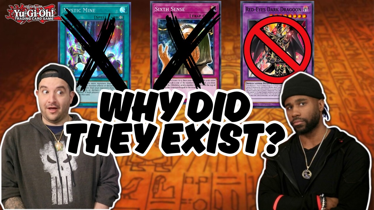 Топ-10 карт Yu-Gi-Oh, которые никогда не следовало выпускать.