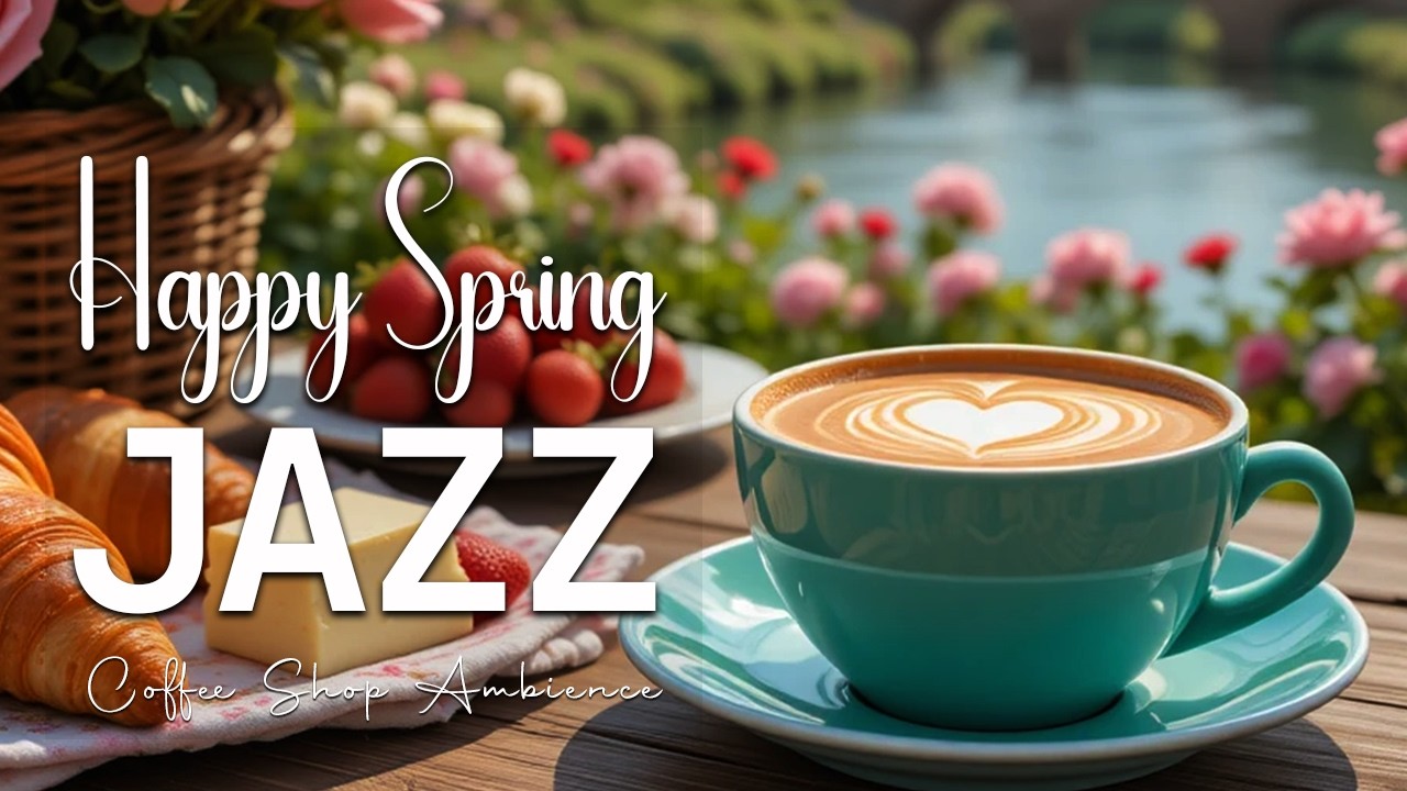 Happy Spring Jazz ☕ Bossa Nova background for Studying, Working & Relaxing