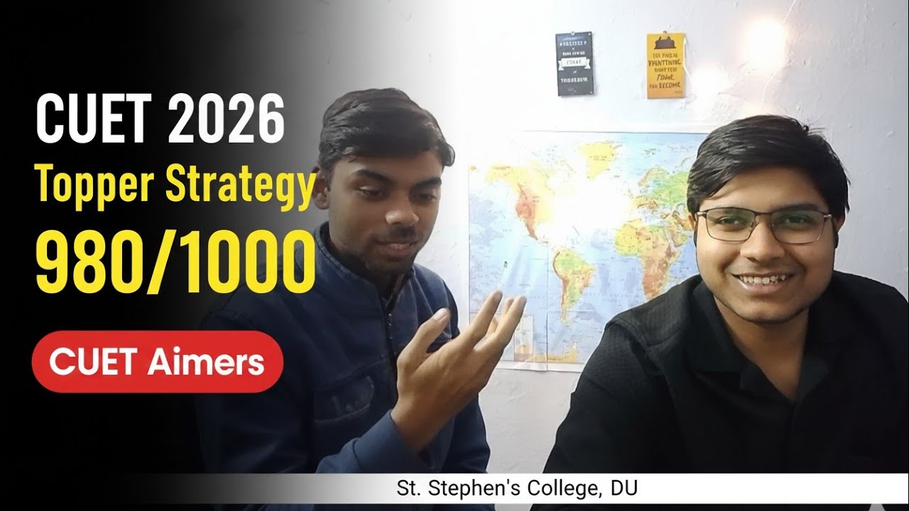 🔥St.Stephen's Topper Student | Podcast |Cuet 2026 |CUET 980/1000 Topper |2025 Cuet topper |