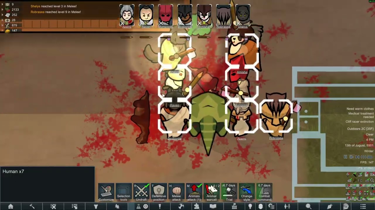 Baby born! in(Rimworld generations 6)