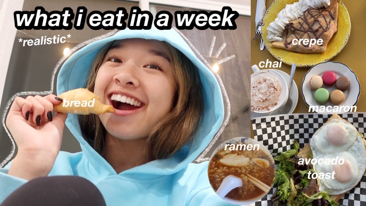 WHAT I EAT IN A WEEK *realistic*