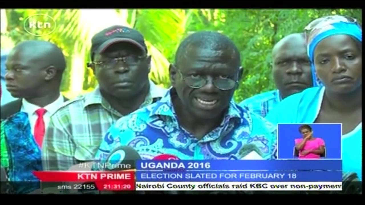 Official final day of dramatic campaigns of presidential candidates in the Uganda elections