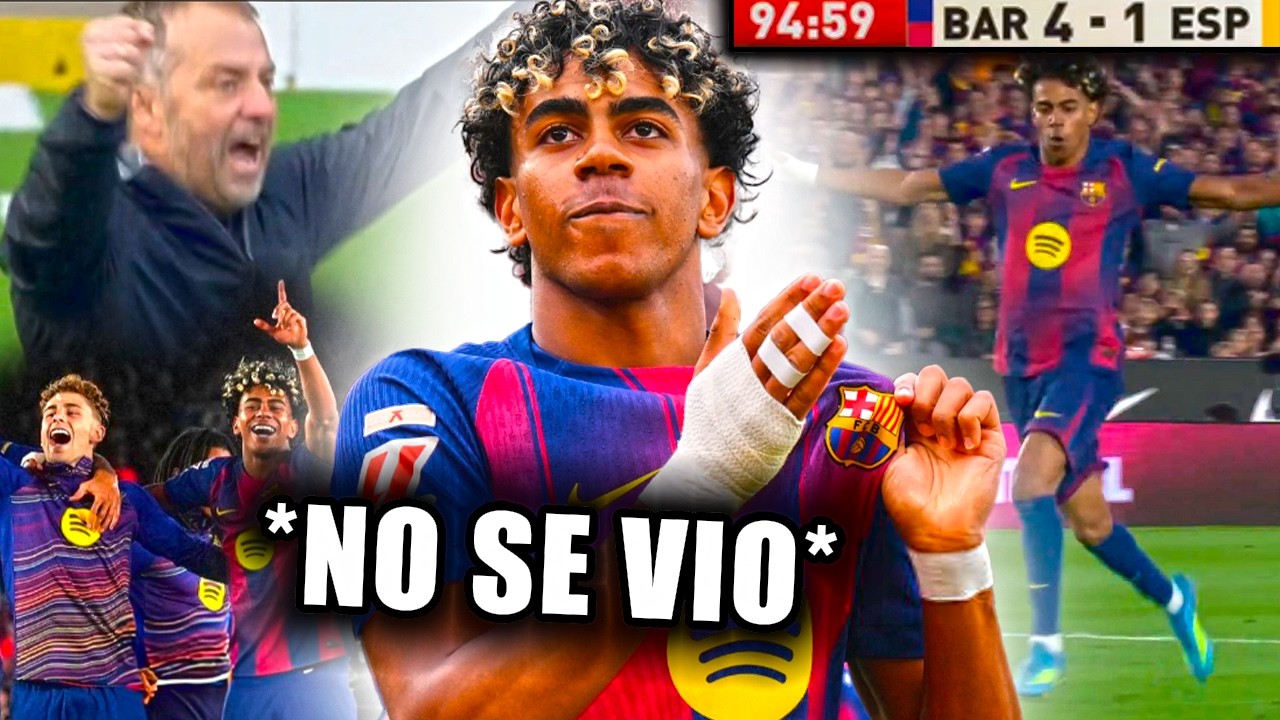 🤯LO QUE NO SE VIO de la HUMILLACI&Oacute;N BAR&Ccedil;A 4-1 ESPANYOL (reacciones)