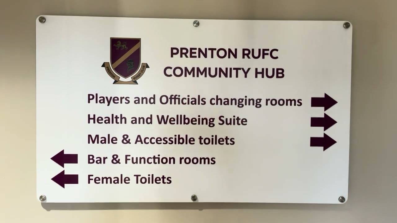 Prenton RUFC Community Hub Walk Through