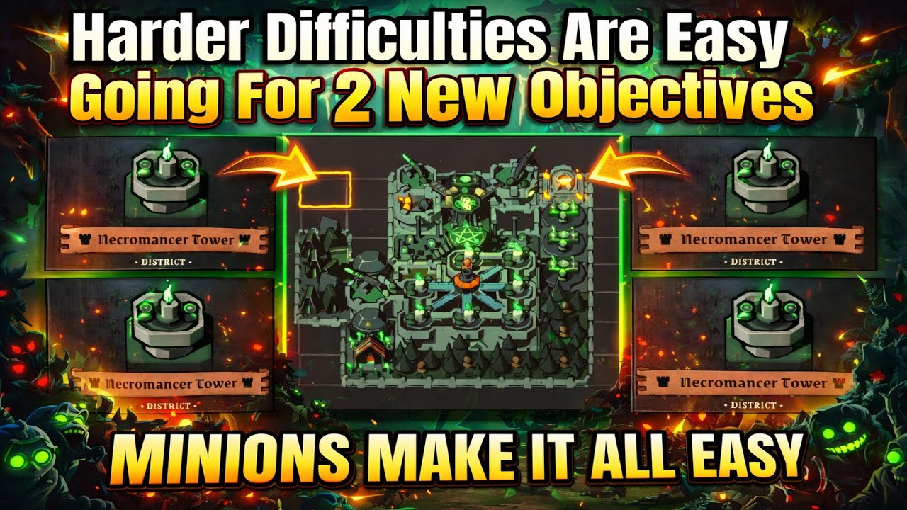 Use This On Hard Mode... Makes It All Easy! - Monsters Are Coming Rock And Road