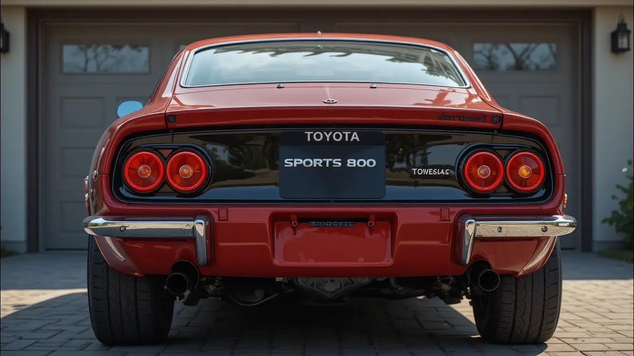 Toyota Sports 800 2026: Культовый легкий японский спортивный автомобиль возрождается для нового п...