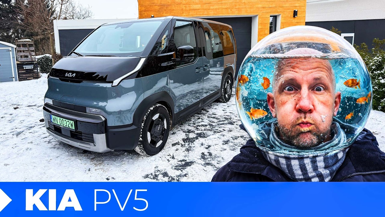 Kia PV5, czyli ktoś tu popłynął! (TEST PL/ENG 4K) | CaroSeria