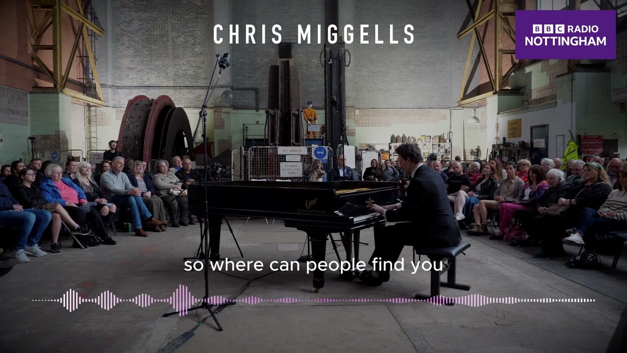 BBC News Radio Nottingham: Chris Miggells Debut Album Sold Out Concerts at Clipstone Headstocks