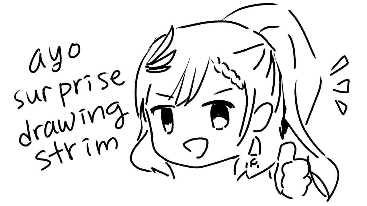 【Drawing】RRM doodles & free talk 【Pavolia Reine/hololiveID 2nd gen】