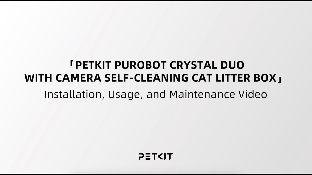 PUROBOT CRYSTAL DUO | Video on Installation, Usage, and Maintenance