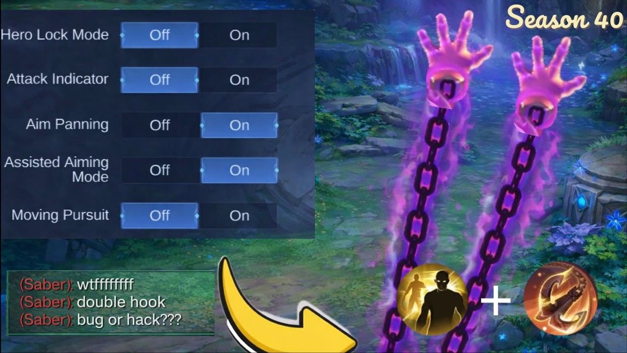 Franco Best Hook Settings S40 2026 | MLBB Funny Gameplay & Settings