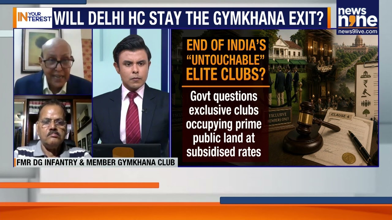 Delhi Gymkhana Club Eviction: National Security Cover or Elite Land Grab? | News9