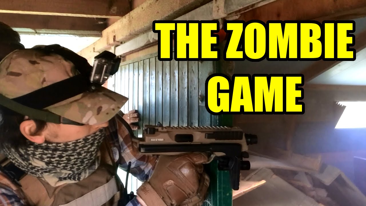THE ZOMBIE GAME - Airsoft FPS Action @ Fife Wargames (KWA MP9)