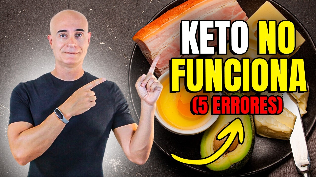 5 CLAVES Qué te hacen FRACASAR (Cuidado COLESTEROL) | Dieta KETO