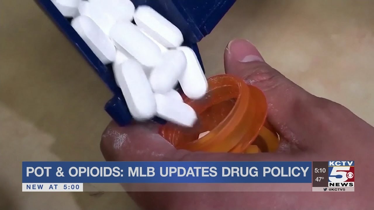 MLB removes marijuana from list of 'drugs of abuse,' will test for opioids