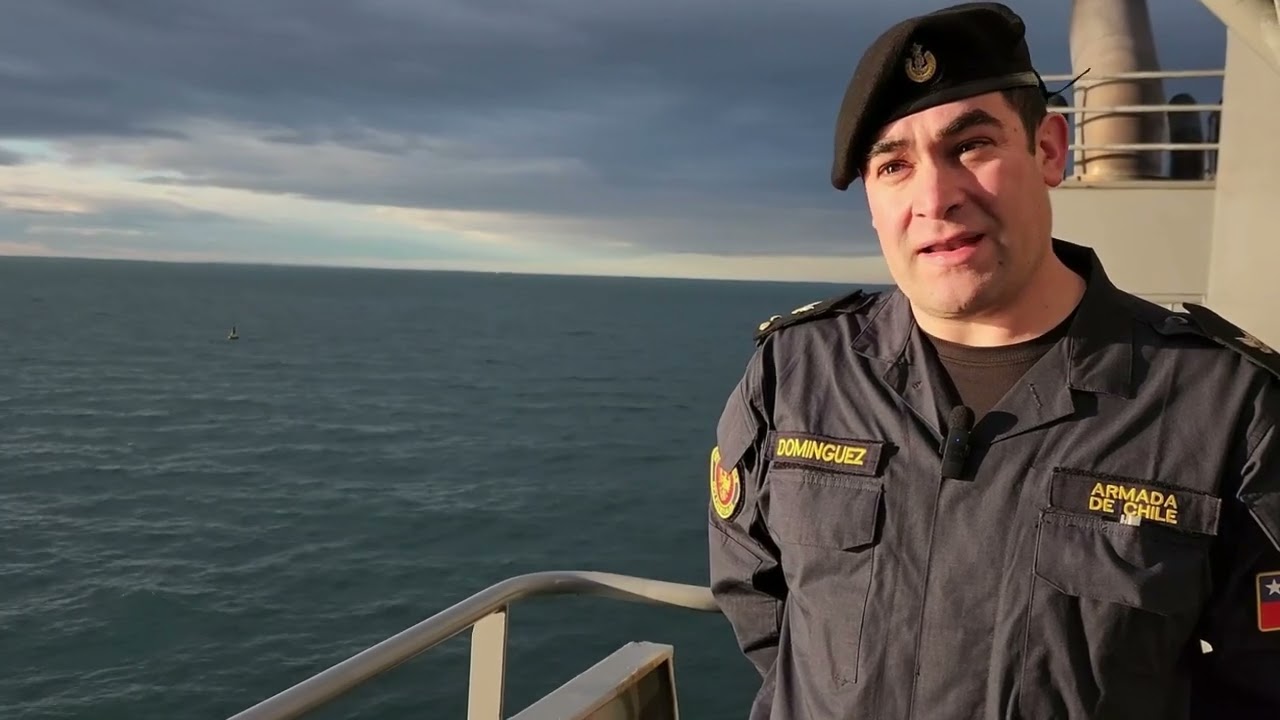 Patrullero Oceánico OPV 83 "Marinero Fuentealba"  fiscalizó naves autorizadas en área CCAMLR
